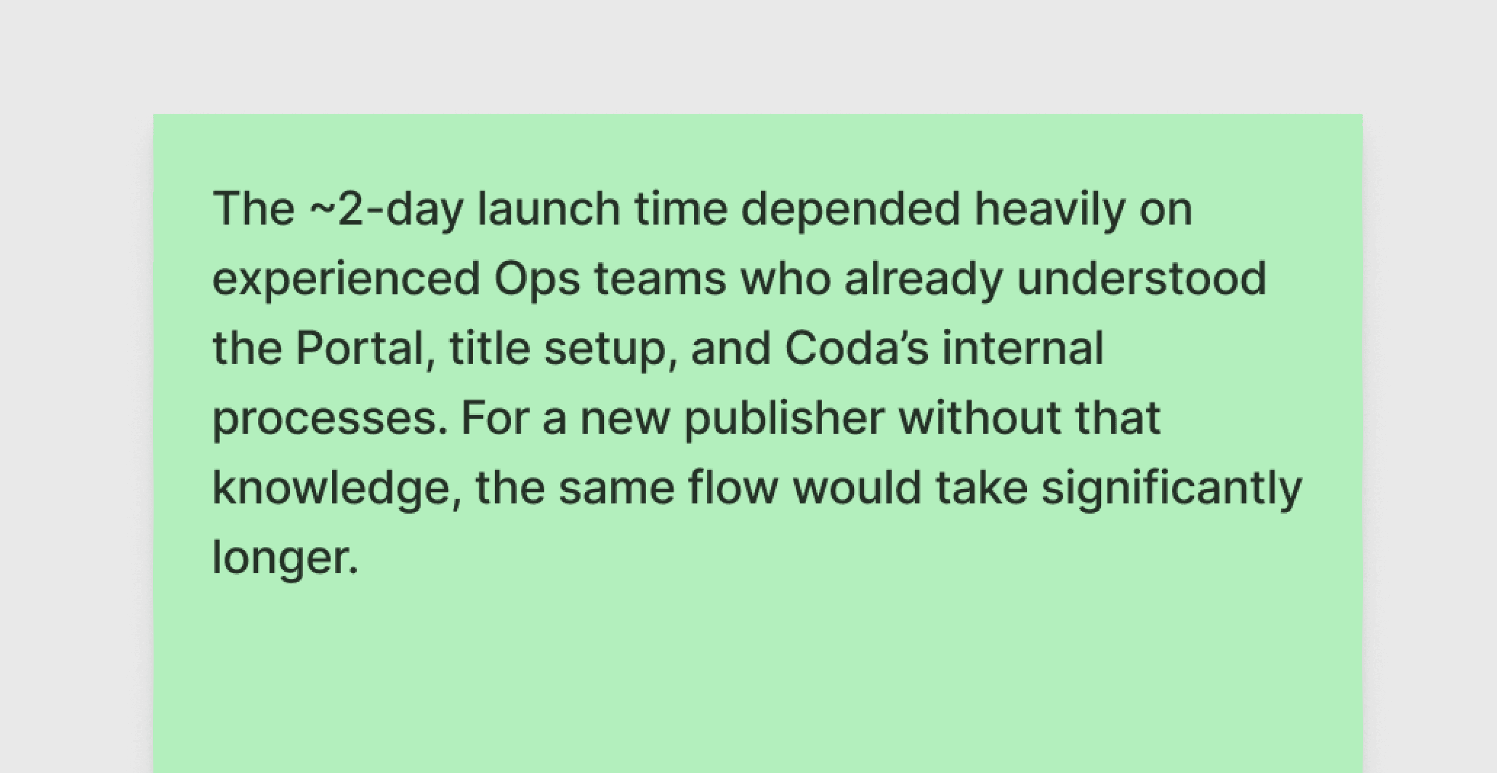 Notes from observing how Ops handled store setup