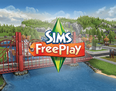 The Sims FreePlay commerce pitch